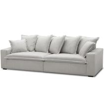 Sofá 3 Lugares Para Sala de Estar Living 260cm Arbane L06 Linho Mescla - Lyam Decor Sofá 3 Lugares Para Sala de Estar Living 260cm Arbane L06 Linho Mescla - Lyam Decor