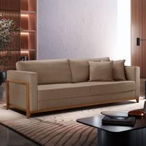 Sofá 3 Lugares Paris Veludo 2,34M