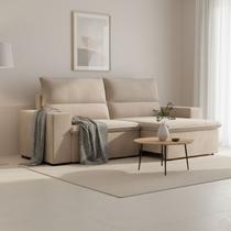 Sofá 3 Lugares Retrátil e Reclinável 220cm Belize Sofá 3 Lugares Retrátil e Reclinável 220cm Belize
