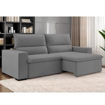 Sofá 3 Lugares Retrátil e Reclinável 220cm Belize Sofá 3 Lugares Retrátil e Reclinável 220cm Belize