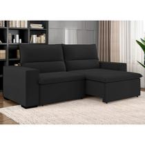 Sofá 3 Lugares Retrátil e Reclinável 220cm Belize Sofá 3 Lugares Retrátil e Reclinável 220cm Belize