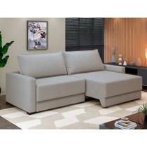 Sofá 3 Lugares Retrátil e Reclinável 230cm Palermo