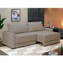 Sofá 3 Lugares Retrátil e Reclinável 230cm Palermo