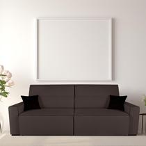 Sofa 3 Lugares Retratil e Reclinavel 230cm Veludo Romano