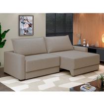 Sofá 3 Lugares Retrátil e Reclinável 270cm Palermo