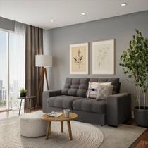 Sofá 3 Lugares Retrátil e Reclinável Provença Suede Castanho Sofá 3 Lugares Retrátil e Reclinável Provença Suede Castanho