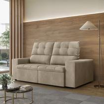 Sofá 3 Lugares Retrátil Reclinável 180cm Suede Roma Flash Sofá 3 Lugares Retrátil Reclinável 180cm Suede Roma Flash