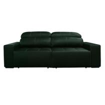 Sofá 3 Lugares Retrátil Reclinável Levi 250cm material sintético - Sallar Home Sofá 3 Lugares Retrátil Reclinável Levi 250cm material sintético - Sallar Home