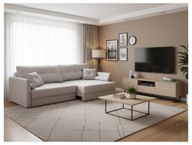 Sofá 3 Lugares Retrátil Reclinável Linho Urban Next Sofás