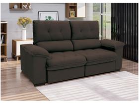 Sofá 3 Lugares Retrátil Reclinável Suede Hannover Linoforte Sofá 3 Lugares Retrátil Reclinável Suede Hannover Linoforte
