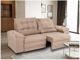 Sofá 3 Lugares Retrátil Reclinável Suede Phormatta Colômbia SMP Sofá 3 Lugares Retrátil Reclinável Suede Phormatta Colômbia SMP