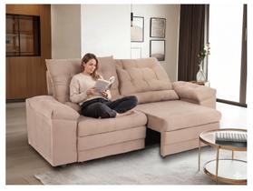Sofá 3 Lugares Retrátil Reclinável Suede Phormatta Colômbia SMP Sofá 3 Lugares Retrátil Reclinável Suede Phormatta Colômbia SMP