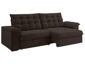 Sofá 3 Lugares Retrátil Reclinável Veludo Vancouver Besthouse Sofá 3 Lugares Retrátil Reclinável Veludo Vancouver Besthouse