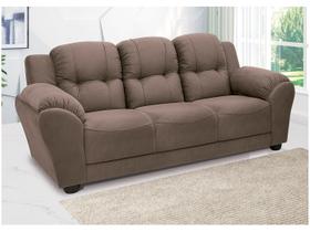 Sofá 3 Lugares Suede Adágio Linoforte
