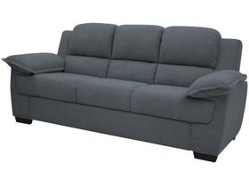 Sofá 3 Lugares Suede Carmel Linoforte