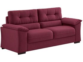 Sofá 3 Lugares Suede Decore Cascaya Linoforte Sofá 3 Lugares Suede Decore Cascaya Linoforte
