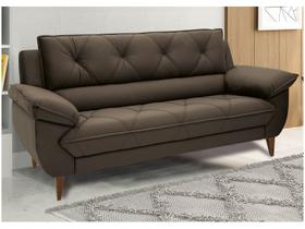 Sofá 3 Lugares Suede Malbec Linoforte