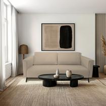 Sofá 3 Lugares Tecido Poliéster Fun Sofá 3 Lugares Tecido Poliéster Fun