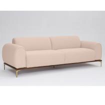 Sofá 3 Lugares Tóquio D07 230cm Linho Mescla Bege - D'Rossi Sofá 3 Lugares Tóquio D07 230cm Linho Mescla Bege - D'Rossi