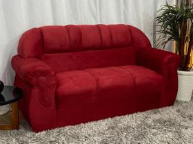 Sofá 3 Lugares Vermelho 608 Corsa Sofá 3 Lugares Vermelho 608 Corsa