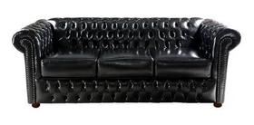 Sofá 3 Lugares Victório Barbearia Capitonê