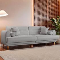 Sofá 4 Lugares 220cm Linho 2342 Lisboa
