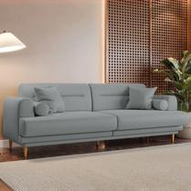 Sofá 4 Lugares 220cm Linho 2343 Lisboa