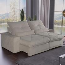 Sofá 4 Lugares 2,50m Retrátil e Reclinável Átila Bom Pastor Sofá 4 Lugares 2,50m Retrátil e Reclinável Átila Bom Pastor