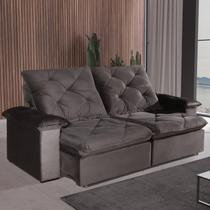 Sofá 4 Lugares 2,50m Retrátil e Reclinável Canyon Bom Pastor Sofá 4 Lugares 2,50m Retrátil e Reclinável Canyon Bom Pastor