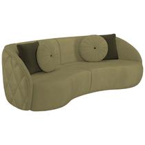 Sofa 4 Lugares 288 cm Passion Veludo SL 945 Moll