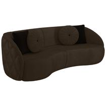 Sofa 4 Lugares 318 cm Passion Veludo SL 942 Moll