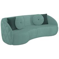 Sofa 4 Lugares 318 cm Passion Veludo SL 946 Moll