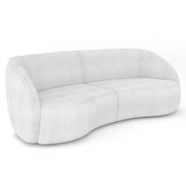 Sofá 4 Lugares 318cm Orgânico Zion M22 Boucle Branco - Mpozenato Sofá 4 Lugares 318cm Orgânico Zion M22 Boucle Branco - Mpozenato