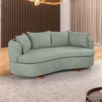 Sofa 4 Lugares Boucle M-204 2m Living Estofados Martins Boucle Verde Sofa 4 Lugares Boucle M-204 2m Living Estofados Martins Boucle Verde