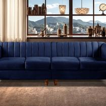 Sofá 4 Lugares Decoração Retrô Clássico Realeza Chesterfield Sofá 4 Lugares Decoração Retrô Clássico Realeza Chesterfield