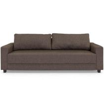 Sofá 4 Lugares Herval Clean Marrom, 230 cm Sofá 4 Lugares Herval Clean Marrom, 230 cm