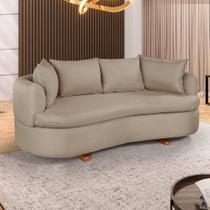 Sofa 4 Lugares Linho M-204 2m Living Estofados Martins Linho Bege Mesclado Sofa 4 Lugares Linho M-204 2m Living Estofados Martins Linho Bege Mesclado