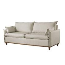 Sofá 4 Lugares Living Linho M-168 Martins Creme Sofá 4 Lugares Living Linho M-168 Martins Creme
