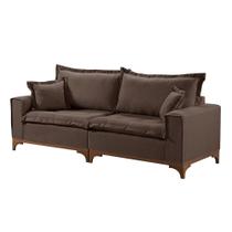 Sofá 4 Lugares Living M-47 Veludo Martins