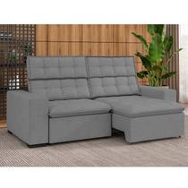 Sofá 4 Lugares Retrátil e Reclinável 250cm Lugano