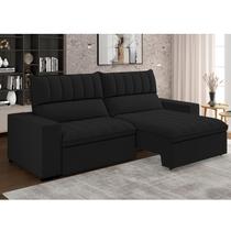 Sofá 4 Lugares Retrátil e Reclinável 250cm New Mali