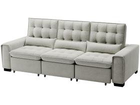 Sofá 4 Lugares Retrátil Reclinável de Veludo Prime Capadocia Sol Colchões e Estofados Sofá 4 Lugares Retrátil Reclinável de Veludo Prime Capadocia Sol Colchões e Estofados