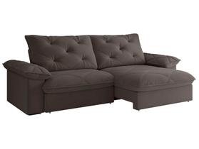 Sofá 4 Lugares Retrátil Reclinável Slim Amsterda Besthouse Sofá 4 Lugares Retrátil Reclinável Slim Amsterda Besthouse