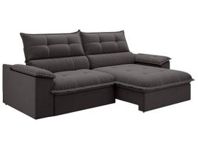 Sofá 4 Lugares Retrátil Reclinável Slim Venetto Besthouse