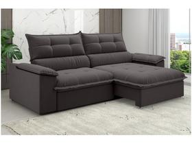 Sofá 4 Lugares Retrátil Reclinável Slim Venetto Besthouse
