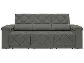 Sofá 4 Lugares Retrátil Reclinável Suede Dante Next Sofás