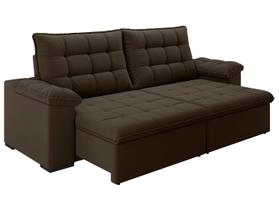 Sofá 4 Lugares Retrátil Reclinável Suede Veludo Dallas Flexforma Estofados Sofá 4 Lugares Retrátil Reclinável Suede Veludo Dallas Flexforma Estofados