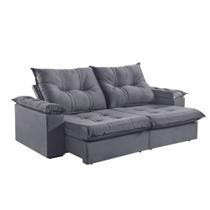 Sofá 5 Lugares Retrátil 290cm Reclinável Molas Bonel M-191