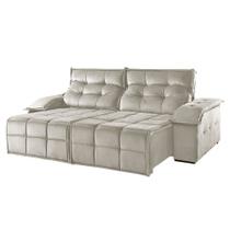 Sofá 5 Lugares Retrátil e Reclinável Martins M-122 Veludo