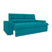 Sofá 5 Lugares Retrátil e Reclinável Omega 2,50m